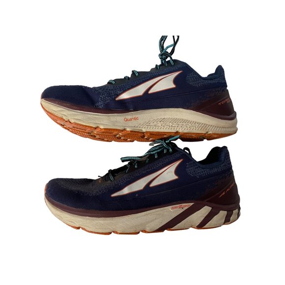 Altra Torin Plush 4 Women's ALW193K005 Navy Burgundy White Road Shoes USA 8 - Picture 10 of 12
